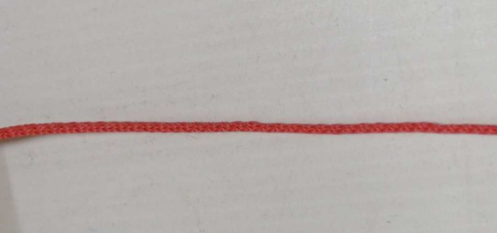 Шнур плетеный УНИВЕРСАЛ 2,0 мм  красный