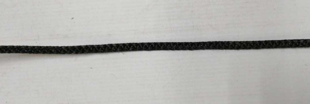 Шнур с сердечником 7 мм (черный)