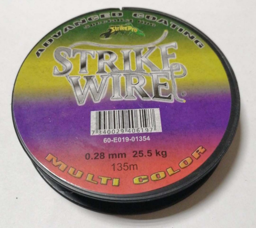 Плетеный шнур "Strike Wire MultiColour" 135m 0,28