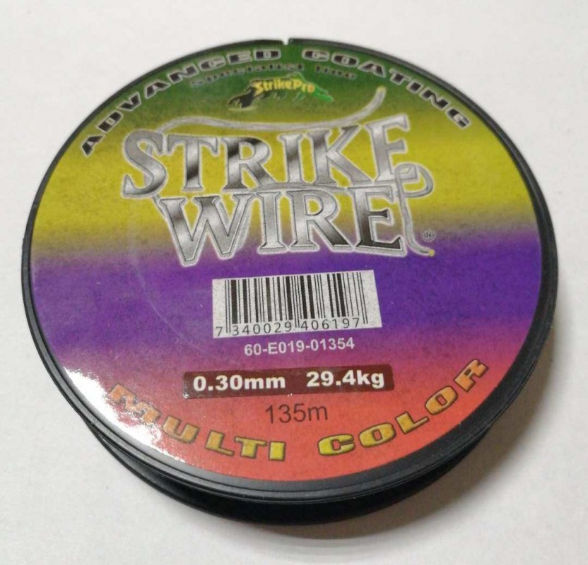 Плетеный шнур "Strike Wire MultiColour" 135m 0,30