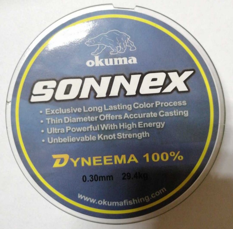 Плетеный шнур "Okuma Sonnex" 150m 0,30