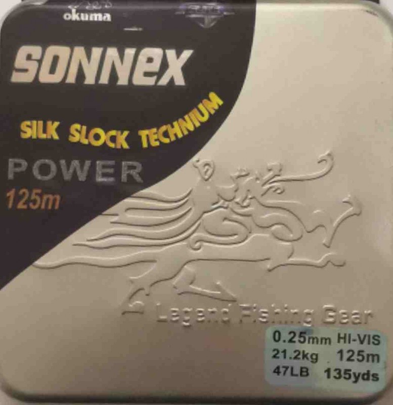 Плетеный шнур "Okuma Sonnex Power" 125m MetalBox 0,25