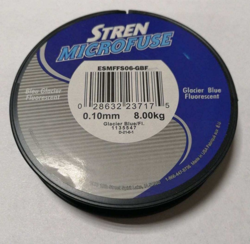 Плетеный шнур "Stren Microfuse" 135m 0,10