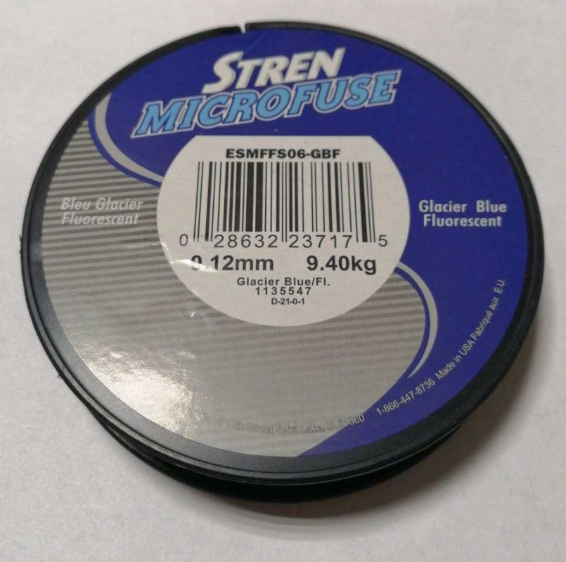 Плетеный шнур "Stren Microfuse" 135m 0,12