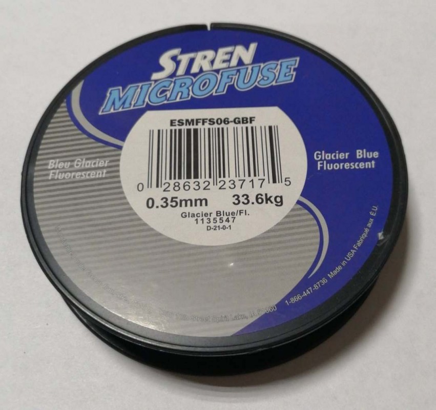 Плетеный шнур "Stren Microfuse" 135m 0,35
