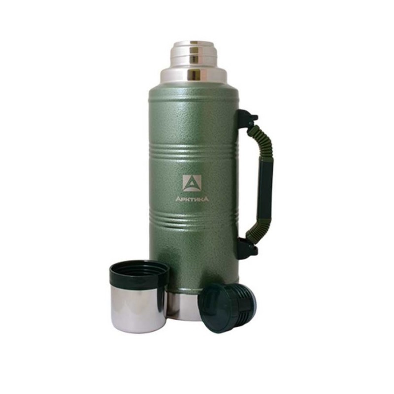 Термос бытовой, вакуумный (для напитков), тм "Арктика", 2200 мл, арт. 106-2200Р (зеленый)