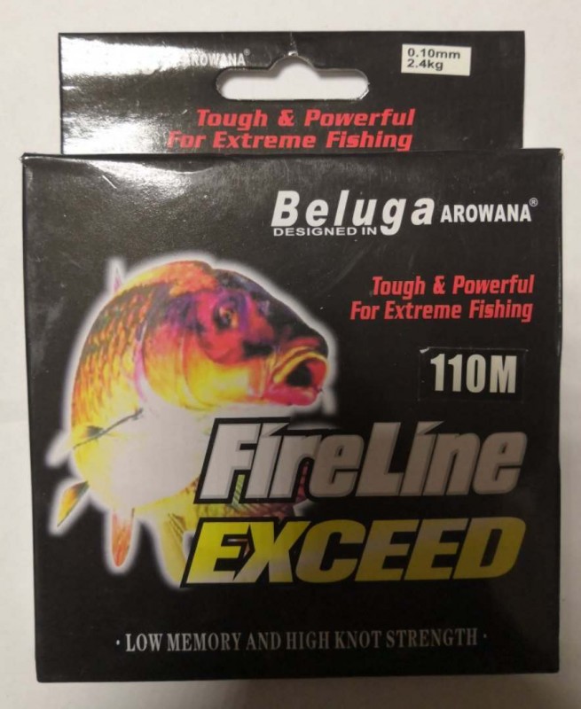 Леска-плетенка Fire Line Beluga 110 м 0,10
