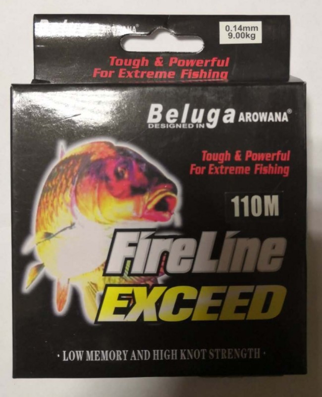 Леска-плетенка Fire Line Beluga 110 м 0,14