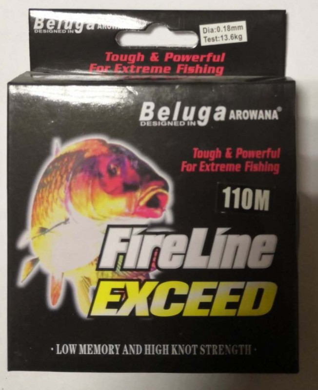 Леска-плетенка Fire Line Beluga 110 м 0,18