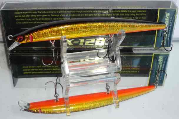 Воблер MEGABASS "X-120" цв.Jabara Kinkuro