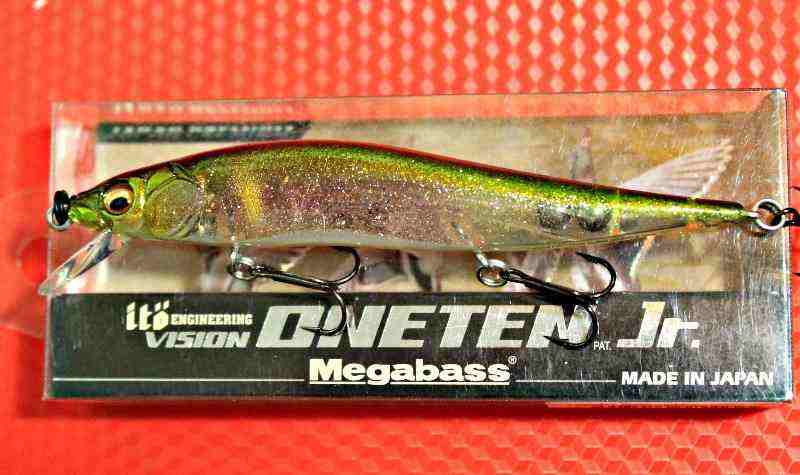 Воблер MEGABASS "Vision Oneten Jr." цв.GLX Skeleton Ayu