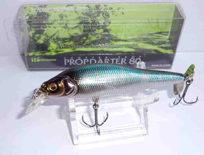 Воблер MEGABASS PROP DARTER 80 (M Switch Blue Oikawa)