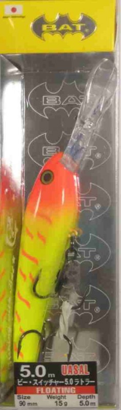 Воблер BAT UASAL BT052 (90мм.,15 гр.\5 м.) Цв. B016