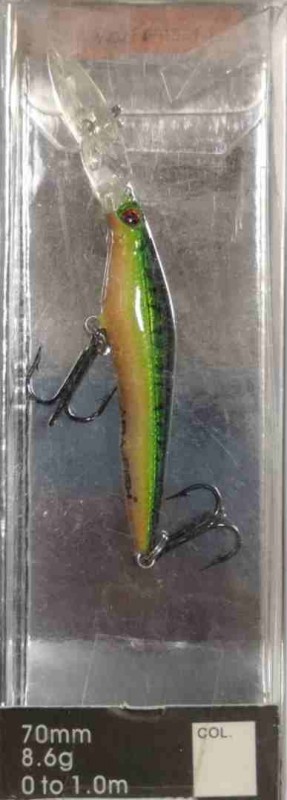Воблер Amafish RIPTIDE MIN 50SU ; длина:50мм, вес:2.5гр, заглубление :0-0.5m, цвет:HA04