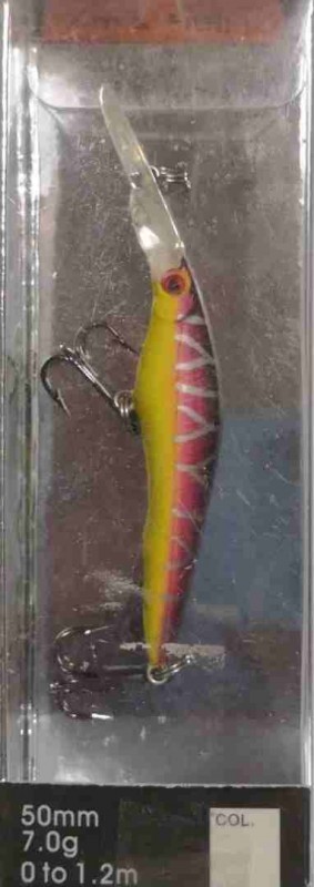 Воблер Amafish RIPTIDE MIN 50SU ; длина:50мм, вес:2.5гр, заглубление :0-0.5m, цвет:M03