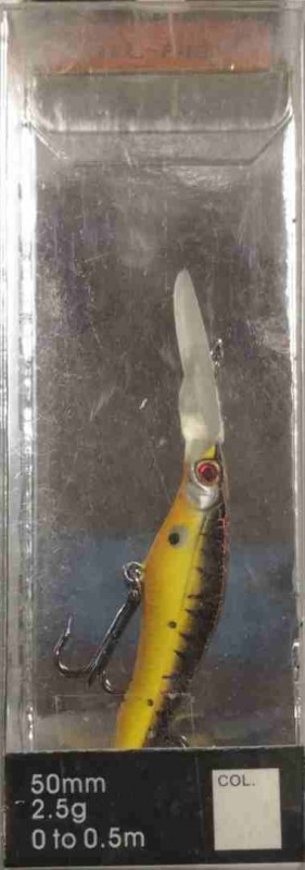 Воблер Amafish RIPTIDE MIN 50SU ; длина:50мм, вес:2.5гр, заглубление :0-0.5m, цвет:R63