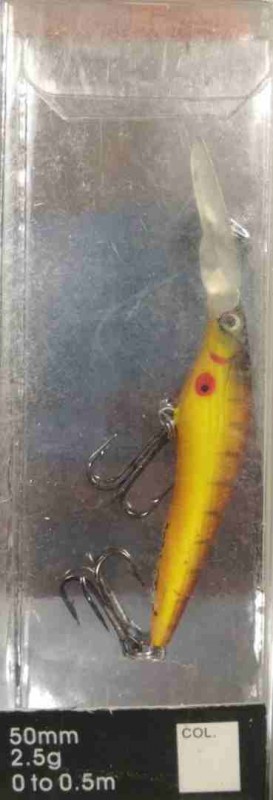 Воблер Amafish RIPTIDE MIN 50SU ; длина:50мм, вес:2.5гр, заглубление :0-0.5m, цвет:R67