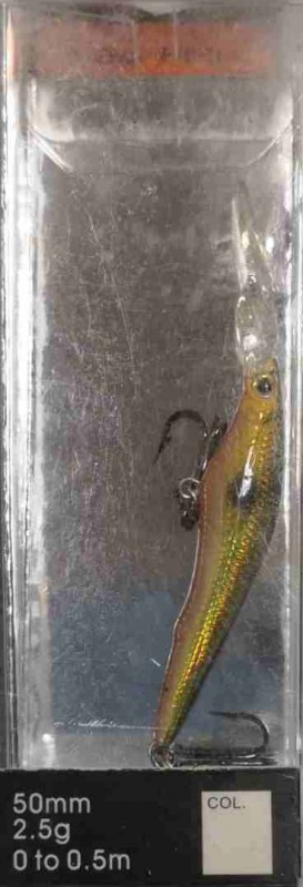 Воблер Amafish RIPTIDE MIN 50SU ; длина:50мм, вес:2.5гр, заглубление :0-0.5m, цвет:R68