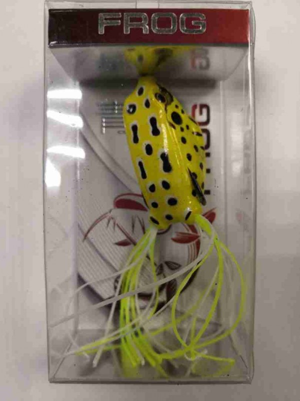 Лягушка-незацепляйка Namazu FROG, 45 мм, 6 г, цвет 16, крючок-двойник YR Hooks (BN) #1/0/400/