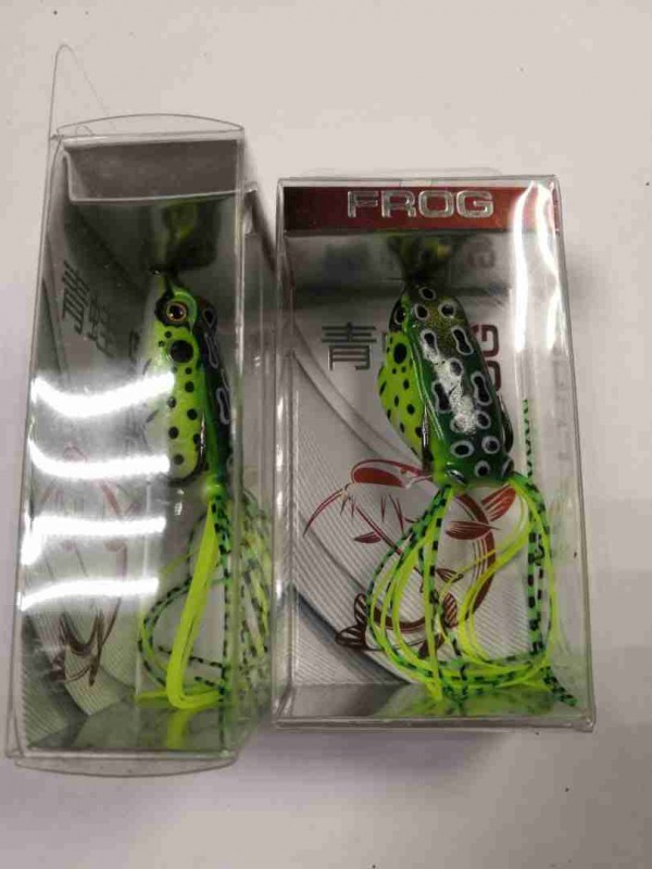 Лягушка-незацепляйка Namazu FROG, 45 мм, 6 г, цвет 17, крючок-двойник YR Hooks (BN) #1/0/400/