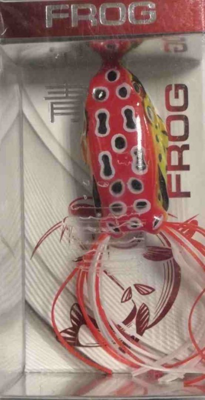 Лягушка-незацепляйка Namazu FROG, 45 мм, 6 г, цвет 20, крючок-двойник YR Hooks (BN) #1/0/400/