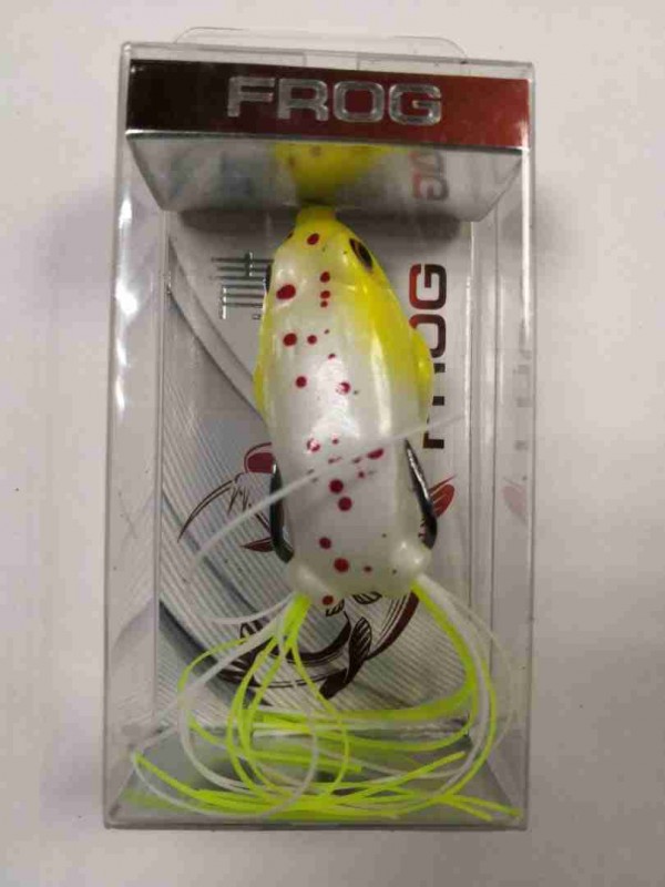 Лягушка-незацепляйка Namazu FROG, 55 мм, 8 г, цвет 14, крючок-двойник YR Hooks (BN) #2/0/400/
