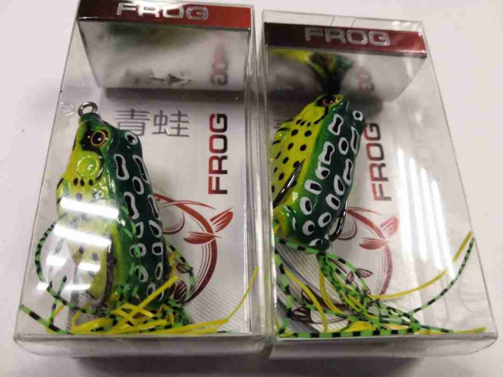 Лягушка-незацепляйка Namazu FROG, 55 мм, 8 г, цвет 15, крючок-двойник YR Hooks (BN) #2/0/400/