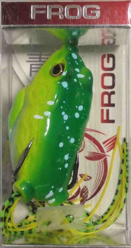 Лягушка-незацепляйка Namazu FROG, 60 мм, 12 г, цвет 12, крючок-двойник YR Hooks (BN) #4/0/400/