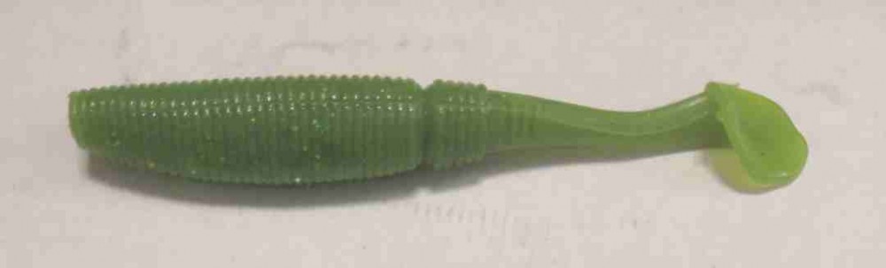 Виброхвост Mottomo Typhon 7,5 см Green Lime