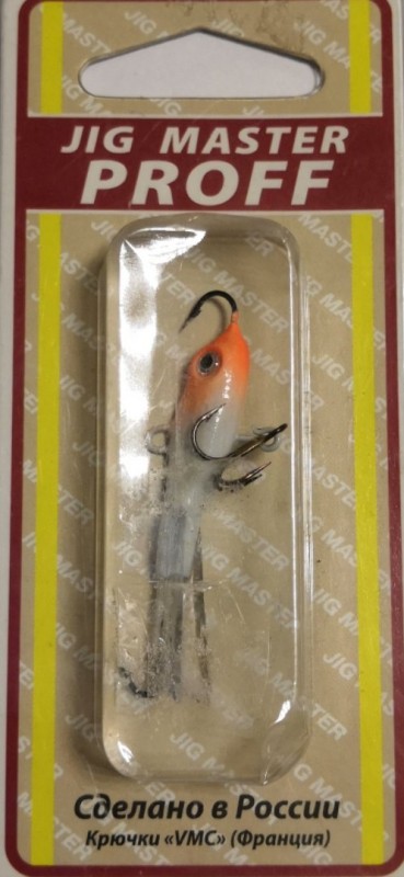 Балансир Jig Master Prof 5,0см 7,0гр "223303 Красноголовик"