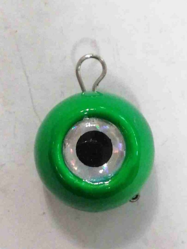 Груз крашеный разборная чебурашка "ШАР" 48 гр., цвет 07-зеленый