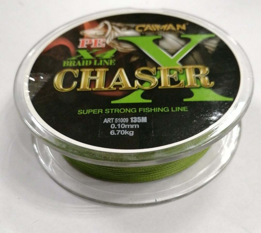 Шнур Caiman Chaser 0,10мм 135м зеленый 175514