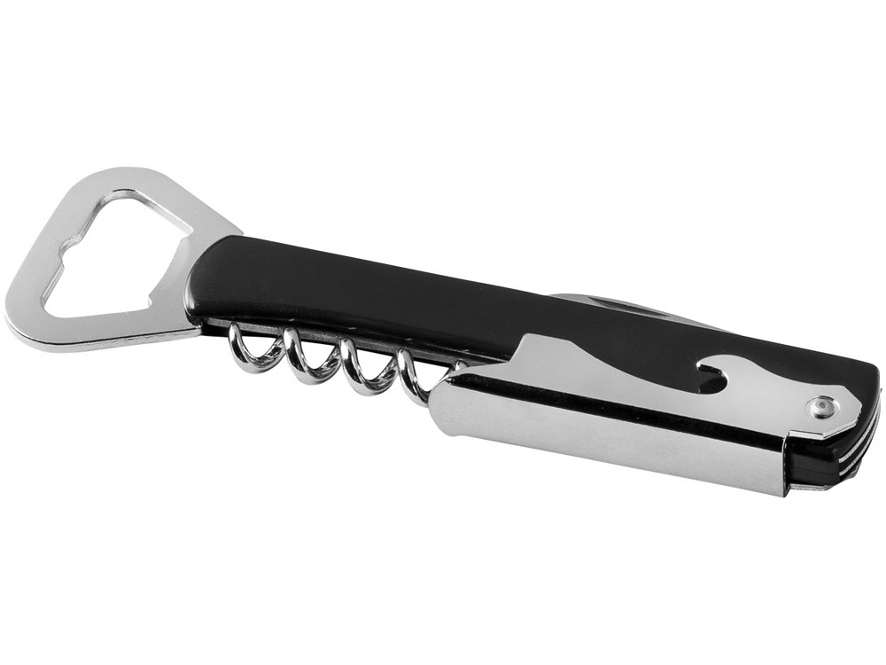Штопор АВТ103-S с открывашками, ножом, 4 в 1, мет+пласт (044693) /1/100/400/ СИБ