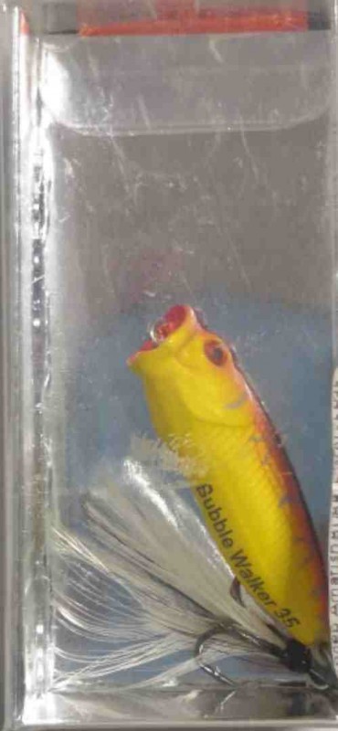 Воблер Amafish BUBBLE WALKER35  Длина:35мм  Вес:1.8гр  Заглубление :TOP WATER цвет:M03