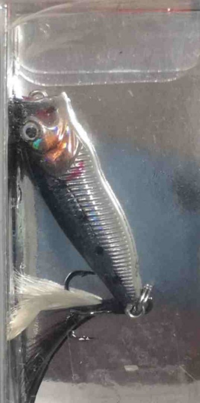 Воблер Amafish BUBBLE WALKER35  Длина:35мм  Вес:1.8гр  Заглубление :TOP WATER цвет:S123