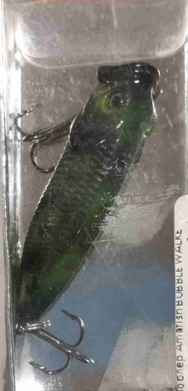 Воблер Amafish BUBBLE WALKER35  Длина:35мм  Вес:1.8гр  Заглубление :TOP WATER цвет:S03