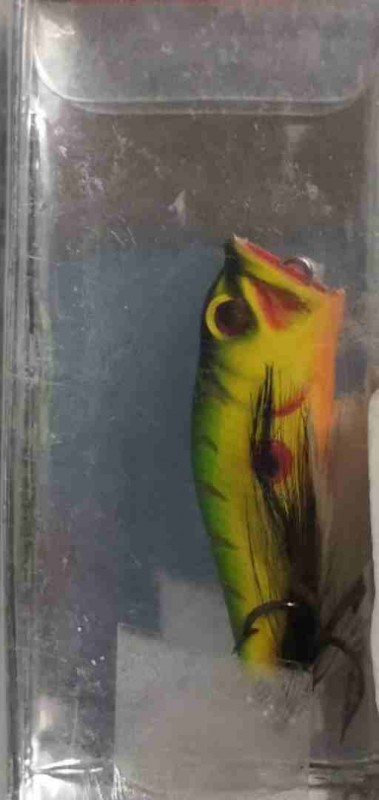 Воблер Amafish BUBBLE POP35  Длина:35мм  Вес:2.5гр  Заглубление :TOP WATER цвет:R65