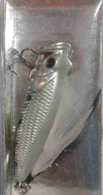 Воблер Amafish BUBBLE WALKER45  Длина:45мм  Вес:3.2гр  Заглубление :TOP WATER цвет:S128