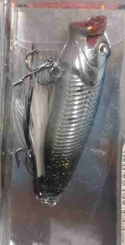 Воблер Amafish BUBBLE WALKER45  Длина:45мм  Вес:3.2гр  Заглубление :TOP WATER цвет:S121