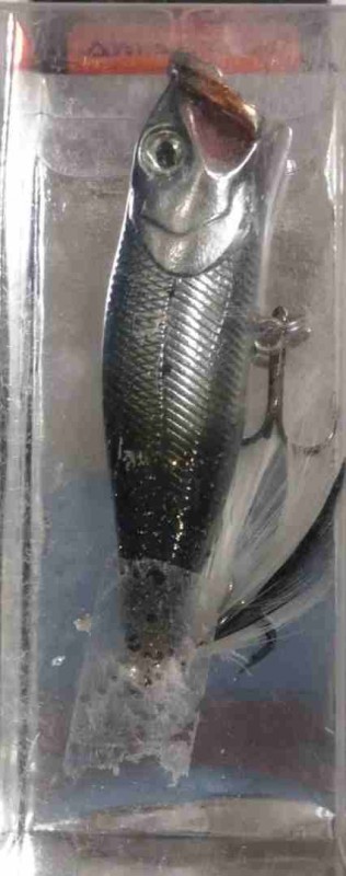 Воблер Amafish BUBBLE POP 65  Длина:65мм  Вес:7.0гр  Заглубление :TOP WATER цвет:S121
