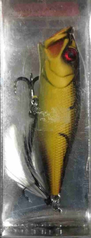 Воблер Amafish BUBBLE POP 65  Длина:65мм  Вес:7.0гр  Заглубление :TOP WATER цвет:F64