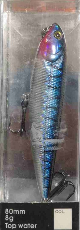 Воблер Amafish BUBBLE PEN 80 Длина:80мм  Вес:8гр  Заглубление :TOP WATER цвет:HD06