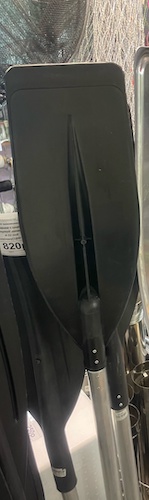 Весло катерное 2000 неразборное широкая лопасть 