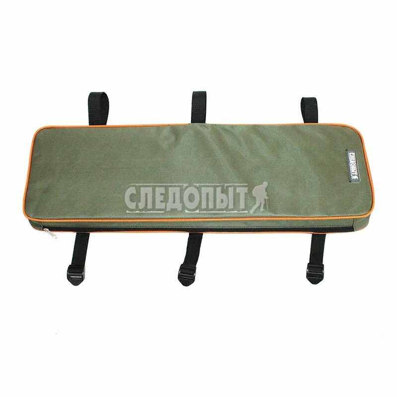 Накладка на сиденье "СЛЕДОПЫТ" мягкая, 65 см, цв. хаки