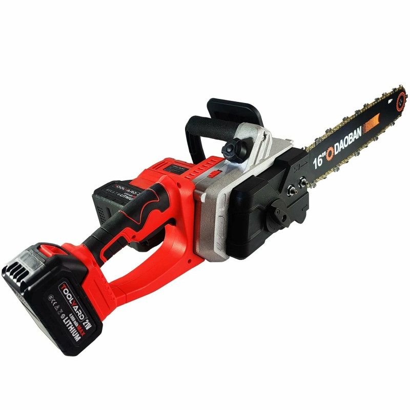 Пила аккум TOOLYARD CS-1621 16",42V,АКБ4.0Ач - 2шт,0-4500 об/мин,З/У -2шт,коробка,ключ,отвертка S007