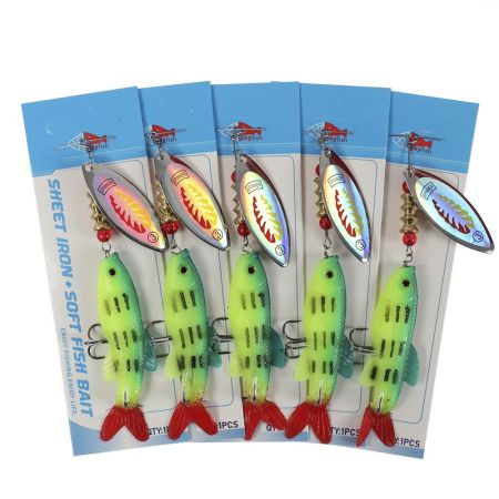 Блесна с силиконовой рыбкой TPY-8 cm Weight 14,5 g SIZE: 8cm col : 813 