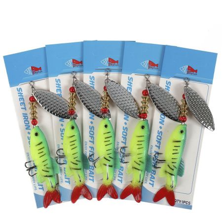 Блесна с силиконовой рыбкой TPY-8 cm Weight 14,5 g SIZE: 8cm col : 823 