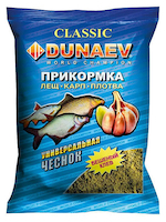 Прикормка "DUNAEV КЛАССИКА" 0.9кг Универсальная Чеснок