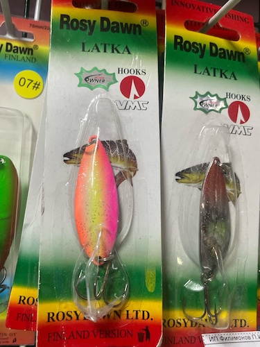 Блесна колеб. Rosy Dawn Latka 10гр.