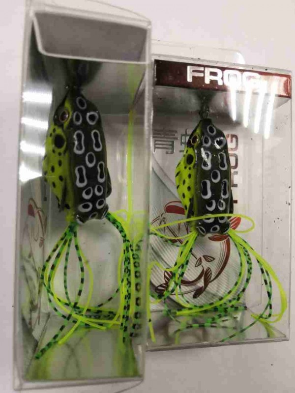 Лягушка-незацепляйка Namazu FROG, 45 мм, 6 г, цвет 13, крючок-двойник YR Hooks (BN) #1/0/400/